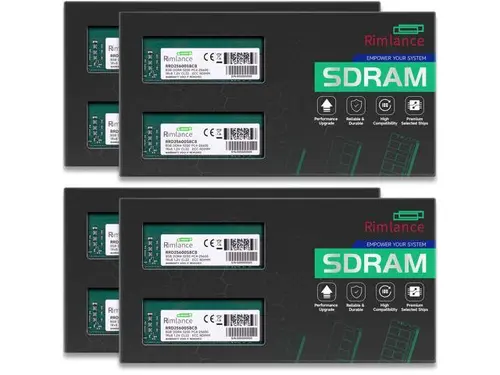 RIMLANCE RAM 64GB(8X8GB) DDR4 3200MHz PC4-25600 1Rx8 1.2V 288-PIN ECC Registered RDIMM Server Memory KIT Compatible with Dell PowerEdge XR11 Rack...