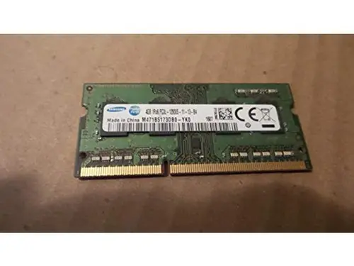 samsung 4gb ddr3 memory so-dimm 204pin pc3l-12800s 1600mhz m471b5273ch0-yk0