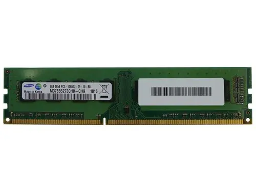 Samsung 4GB PC3-10600 DDR3- 1333MHz non-ECC Unbuffered CL9 240-Pin M378B5273CH0-CH9