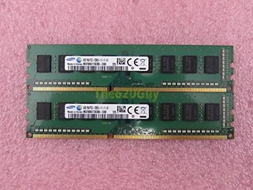 samsung m378b5173cb0-ck0 8gb 2 x 4gb pc3-12800u ddr3 1600 mhz desktop memory kit