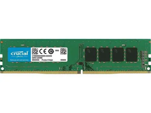 Crucial 8GB Single DDR4 2666 MT/s (PC4-21300) SR x8 DIMM 288-Pin Memory - CT8G4DFS8266