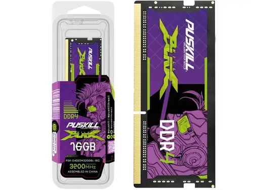 PUSKILL DDR4 16GB 3200MHZ 1.2V 260-Pin Notebook Memory RAM
