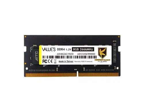 KINGSMAN 8GB 260-Pin DDR4 SO-DIMM DDR4 2666 (PC4 21300) Laptop Memory Model