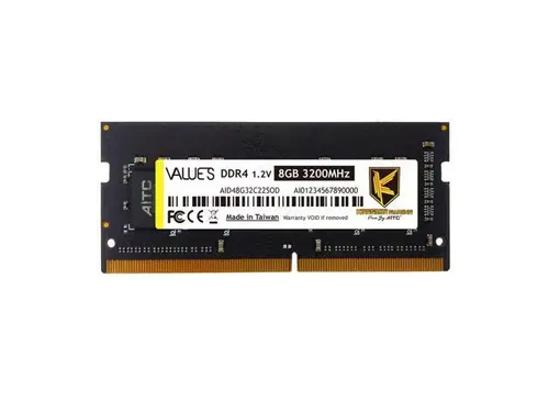KINGSMAN 8GB 260-Pin DDR4 SO-DIMM DDR4 3200 (PC4 25600) Laptop Memory Model