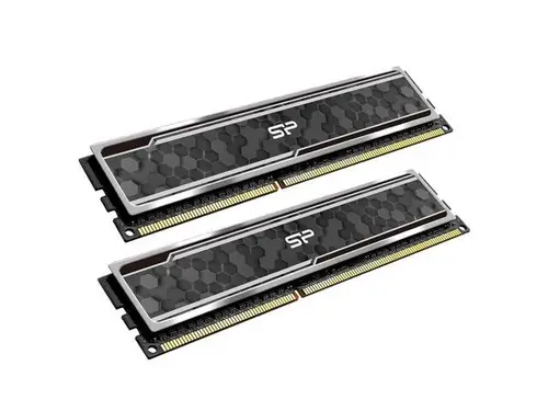 Silicon Power Gaming DDR4 16GB Kit (2 x 8GB) 3600MHz (PC4 28800) C18 Desktop Memory Module Ram with Heatsink Camouflage Grey (SP016GXLZU360BDAJ5)