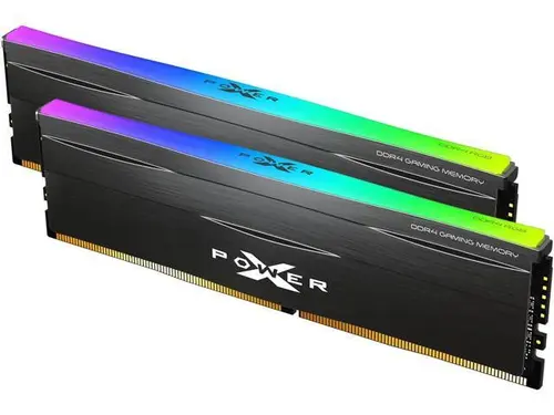 Silicon Power Gaming DDR4 16GB Kit (2 x 8GB) Zenith RGB RAM Gaming 3600MHz (PC4 28800) C18 Desktop Memory Module Ram with Heatsink...