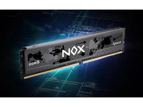 Apacer NOX DDR5 32GB (2x16GB) 288-Pin PC RAM DDR5 5600 Desktop Memory Module