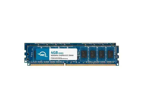 OWC 8GB (2x4GB) DDR3L 1600 PC3L-12800 CL11 2Rx8 240-pin 1.35V ECC Unbuffered UDIMM Memory RAM Module Upgrade Kit for Select Desktops, Workstations,...