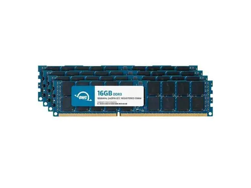 OWC 64GB (4x16GB) DDR3L 1866 PC3L-14900 CL13 2Rx4 240-pin 1.35V ECC Registered RDIMM Memory RAM Module Upgrade Kit for Select Workstations or Servers