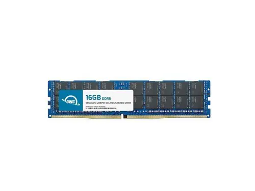 OWC 16GB DDR5 4800 PC5-38400 CL40 1Rx8 288-pin 1.1V ECC Registered RDIMM Memory RAM Module Upgrade Compatible with ThinkSystem SR635 V3 SR645 V3...