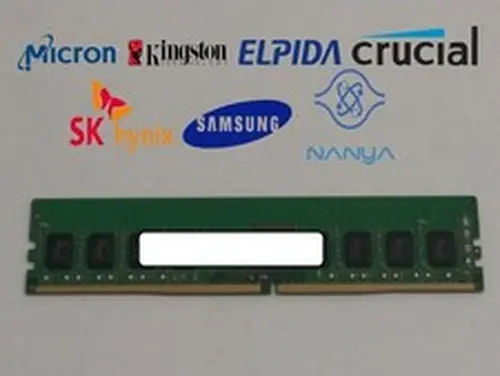 Unknown Major Brand 4 GB PC4-17000 (DDR4-2133) 1Rx8 DDR4 Desktop Memory