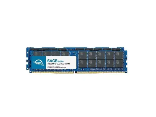 OWC 128GB (2x64GB) DDR4 3200 PC4-25600 CL22 2Rx4 288-pin 1.2V ECC Registered RDIMM Memory RAM Module Upgrade Kit Compatible with HP Apollo 4200...