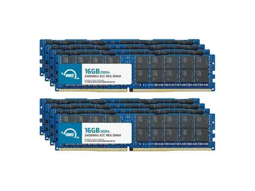 OWC 128GB (8x16GB) DDR4 2400 PC4-19200 CL17 1Rx4 288-pin 1.2V ECC Registered RDIMM Upgrade Kit Compatible with Cisco HX220c M4