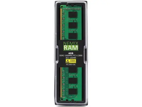 NEMIX RAM 8GB (1X8GB) DDR3 1600MHZ PC3-12800 2Rx8 1.35V 240-PIN ECC UDIMM Compatible with Supermicro MEM-DR380L-HL01-EU16 ECC Unbuffered Memory