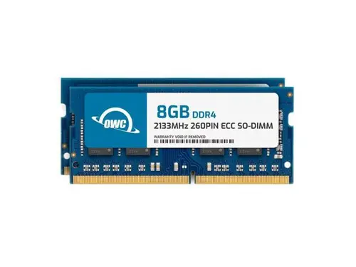 OWC 16GB (2x8GB) DDR4 2133MHZ PC4-17000 CL15 1RX8 ECC Unbuffered SODIMM 1.2V 260-pin Memory RAM