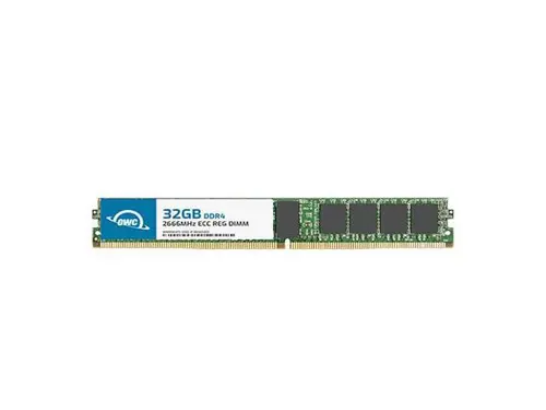 OWC 32GB DDR4 2666 PC4-21300 CL19 2Rx4 VLP 288-pin 1.2V ECC Registered DIMM Memory RAM Module Upgrade for Select Workstations, Servers, and NAS...