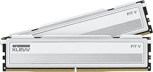 KLEVV FIT V DDR5 32GB (2x16GB) 5600MHz CL30 SK Hynix A-Die 1.25V Gaming Desktop Ram Memory XMP 3.0 / AMD Expo Ready (KD5AGU880-56K300F)