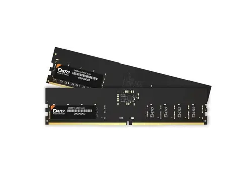 DATO 32GB (2x16GB) DDR5 5600MHz UDIMM desktop Memory RAM, PC5-44800, CL46, 1.1V, 288-Pin, Non-ECC, Unbuffered