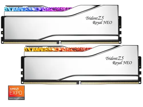 G. SKILL Trident Z5 Royal Series 32GB (2 x 16GB) 288-Pin PC RAM DDR5 6000 (PC5 48000) Desktop Memory Model F5-6000J2636H16GX2-TR5NS