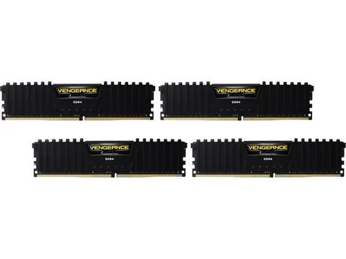 CORSAIR Vengeance LPX 64GB (4 x 16GB) DDR4 2400 (PC4 19200) Desktop Memory Model CMK64GX4M4A2400C16
