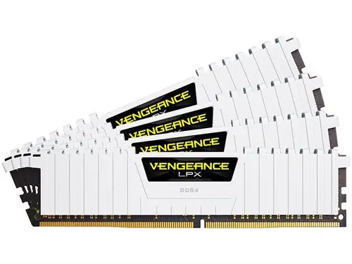CORSAIR Vengeance LPX 64GB (4 x 16GB) DDR4 2666 (PC4 21300) Desktop Memory Model CMK64GX4M4A2666C16W