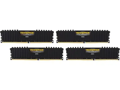 CORSAIR Vengeance LPX 64GB (4 x 16GB) DDR4 2800 (PC4 22400) Desktop Memory Model CMK64GX4M4B2800C14