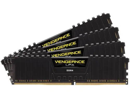 CORSAIR Vengeance LPX 64GB (4 x 16GB) DDR4 3200 (PC4 25600) Desktop Memory Model CMK64GX4M4D3200C16