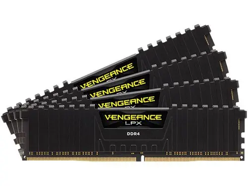 CORSAIR Vengeance LPX 64GB (4 x 16GB) DDR4 3333 (PC4 26600) Desktop Memory Model CMK64GX4M4C3333C16