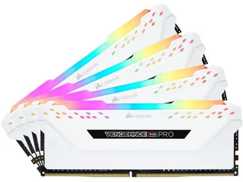 CORSAIR Vengeance RGB Pro 64GB (4 x 16GB) DDR4 3000 (PC4 24000) Desktop Memory Model CMW64GX4M4C3000C15W