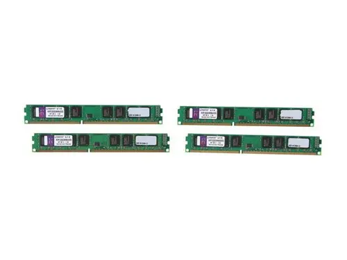 Kingston 32GB (4 x 8GB) Unbuffered DDR3 1333 Server Memory Model KVR1333D3N9K4/32G