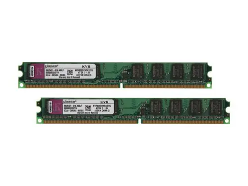 Kingston ValueRAM 2GB (2 x 1GB) Dual Channel Kit Desktop Memory