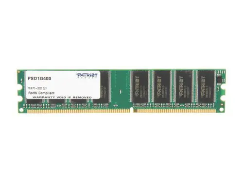 Patriot 1GB DDR 400 (PC 3200) Desktop Memory Model PSD1G400
