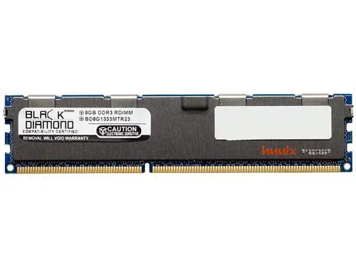 Black Diamond Server Memory 8GB 240-Pin DDR3 SDRAM ECC Registered DDR3 1333 (PC3 10600) Model BD8G1333MTR23