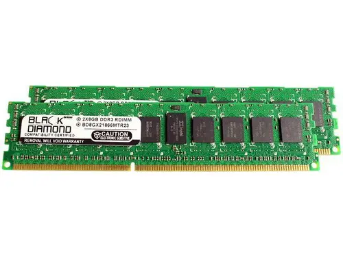 Black Diamond Memory 16GB (2 x 8GB) ECC Registered DDR3 1866 (PC3 14900) Server Memory Model BD8GX21866MTR23