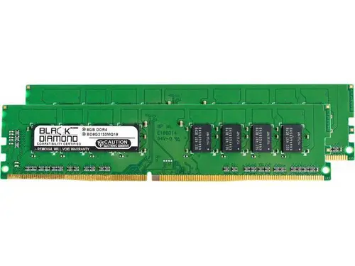 Black Diamond Memory 16GB (2 x 8GB) DDR4 2133 (PC4 17000) Desktop Memory Model BD8GX22133MQ22