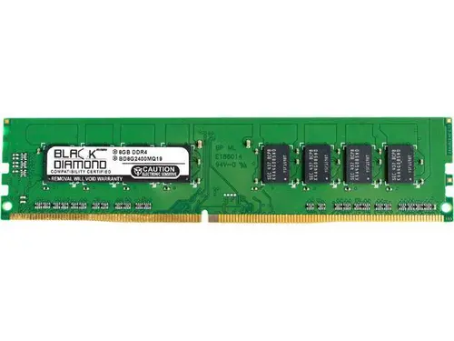 Black Diamond Memory 8GB DDR4 2400 (PC4 19200) Desktop Memory Model BD8G2400MQ22