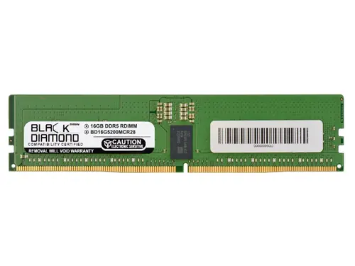 Black Diamond 16GB (2Rx8) DDR5 5200 ECC REG Memory BD16G5200MCR28