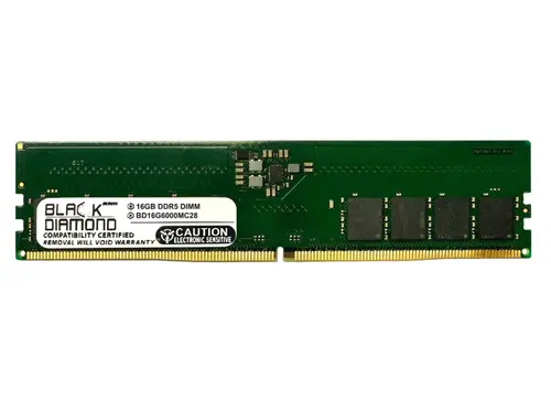 Black Diamond Memory 16GB (2 x 8GB) DDR5 6000 288-pin Memory BD16G6000MC28