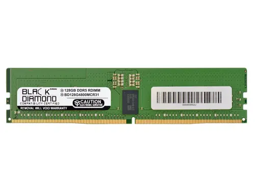 Black Diamond 128GB (2Rx8) DDR5 4800 ECC REG Memory BD128G4800MCR31