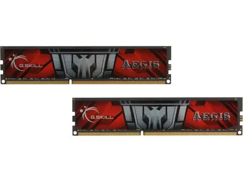 G. SKILL AEGIS 16GB (2 x 8GB) DDR3 1600 (PC3 12800) Desktop Memory Model F3-1600C11D-16GIS
