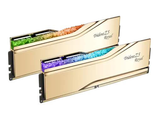 G. SKILL Trident Z5 Royal Series 32GB (2 x 16GB) 288-Pin PC RAM DDR5 6400 (PC5 51200) Desktop Memory Model F5-6400J3039G16GX2-TR5G