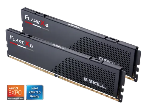 G. SKILL Flare X5 64GB (2 x 32GB) 288-Pin PC RAM DDR5 6000 (PC5 48000) Desktop Memory Model F5-6000J3636F32GX2-FX5