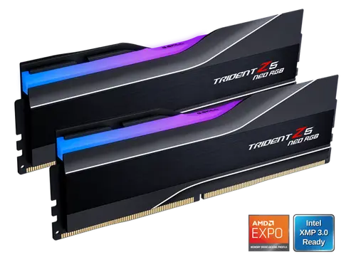 G. SKILL Trident Z5 Neo Series 64GB (2 x 32GB) 288-Pin PC RAM DDR5 6000 (PC5 48000) Desktop Memory Model F5-6000J3636F32GX2-TZ5NR