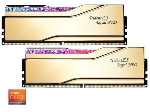 G. SKILL Trident Z5 Royal Series 32GB (2 x 16GB) 288-Pin PC RAM DDR5 6000 (PC5 48000) Desktop Memory Model F5-6000J2636H16GX2-TR5NG