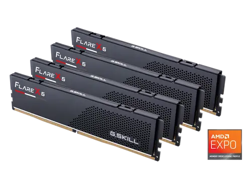 G. SKILL Flare X5 256GB (4 x 64GB) 288-Pin PC RAM DDR5 6000 (PC5 48000) Desktop Memory Model F5-6000J3644D64GX4-FX5