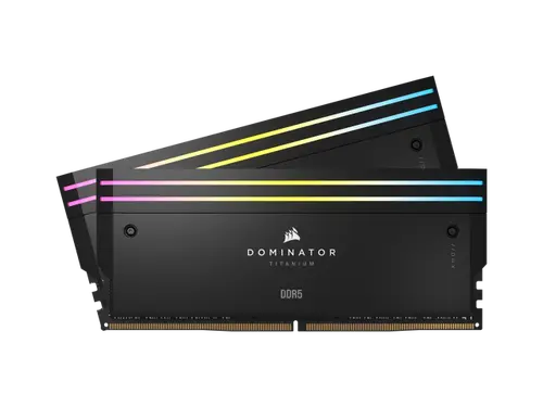 CORSAIR Dominator Titanium 32GB (2 x 16GB) DDR5 6000 (PC5 48000) Desktop Memory Model CMP32GX5M2B6000C30