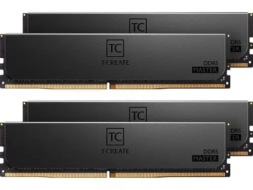 TEAMGROUP CTCMD564G6000HC32AQC01 T-Create Master 64GB kits(16GBx4) DDR5 6000 (PC5-48000) Overclock ECC RDIMM CL32 1.4V One-rank Server Memory HYNIX IC