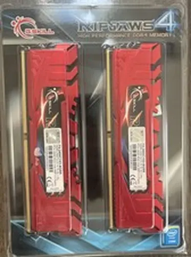 G.SKILL RIPJAWS 4 - 8GB (2x4GB) DDR4 RAM Kit 2400MHz PC4-19200 F4-2400C15D-8GRR