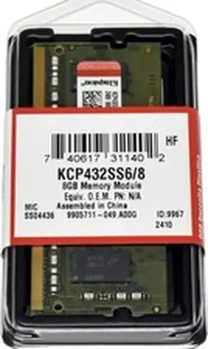 Kingston 8GB KCP432SS6/8 DDR4-3200 PC4-25600 SODIMM Laptop Memory RAM - New A+