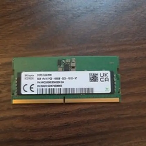 SKhynix 8GB DDR5 SODIMM 4800GHz HMCG66MEBSA095N Memory RAM
